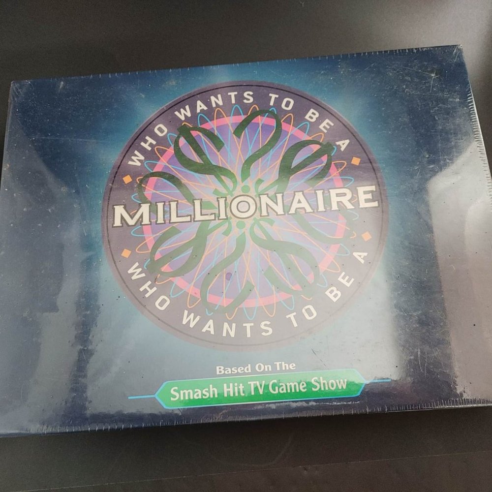New Who Wants To Be A Millionaire 2000 Pressman Family Board Game Sealed Trivia